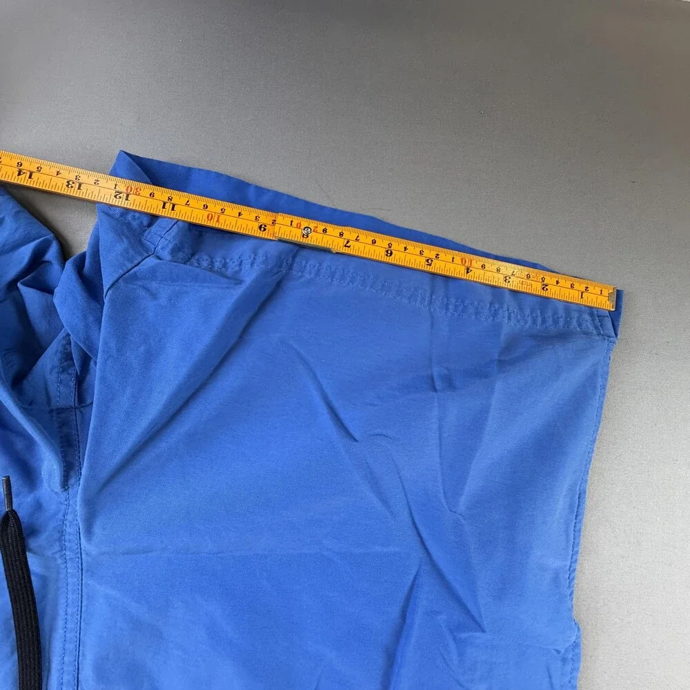 Polo Sport Ralph Lauren Shorts Men Medium Blue Swim Trunks Drawstring Lined 36x6